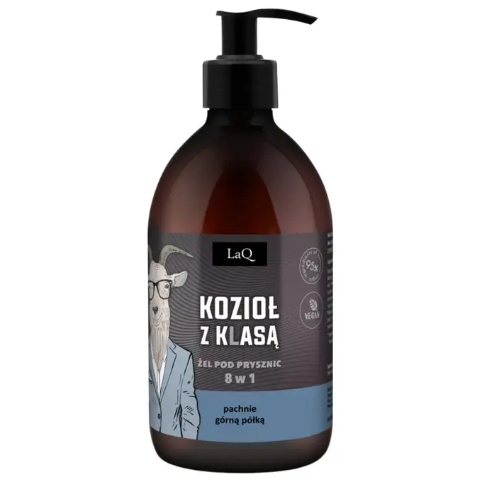 LaQ Kozioł z Klasą - Naturalny żel pod prysznic 500ml