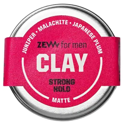 ZEW Glinka do włosów o mocnym chwycie i matowym efekcie - zapach śliwki japońskiej 15ml