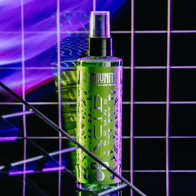 Community Cosmetics - Tonik do włosów Acid Techno 200ml, mocny chwyt i wysoka objętość