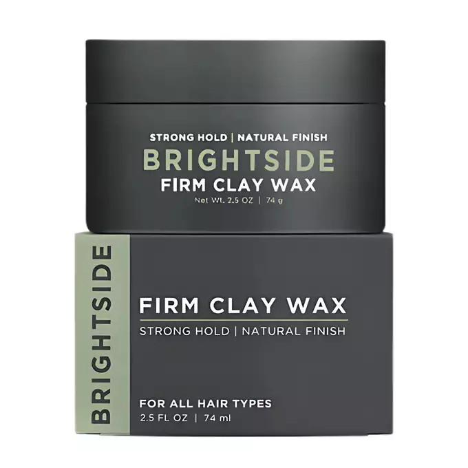 Brightside Firm Clay Wax - Woskowa glinka do włosów o mocnym chwycie 74 ml