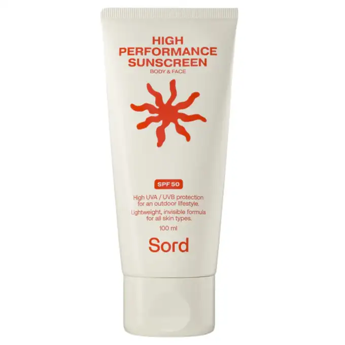 Sord High Performance Sunscreen SPF50 - Ochronny krem z SPF 50 do twarzy i ciała 100ml