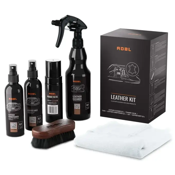 ADBL Zestaw prezentowy Leather KIT – zestaw do czyszczenia i zabezpieczenia skóry