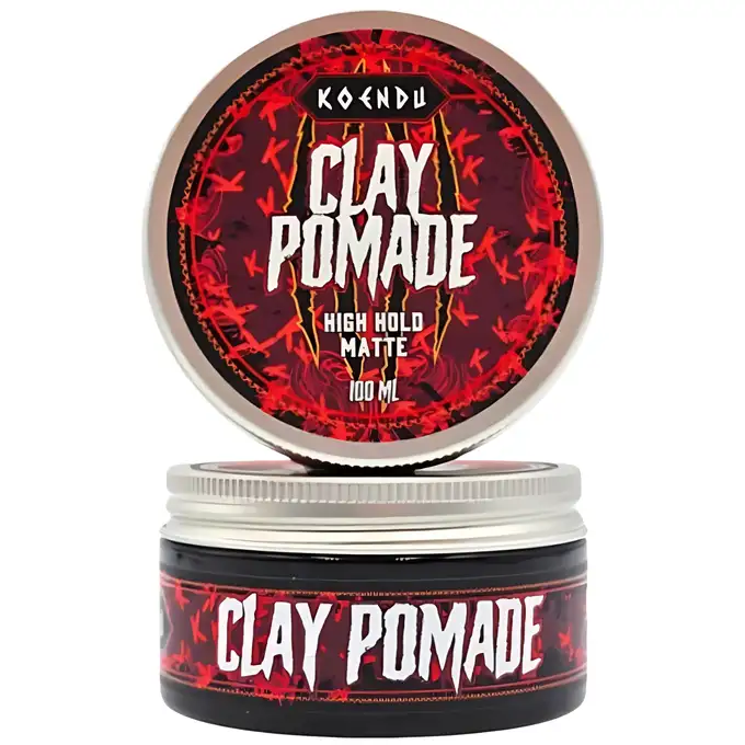 Koendu Clay Pomade - Matowa glinka do stylizacji włosów o mocnym chwycie 100ml