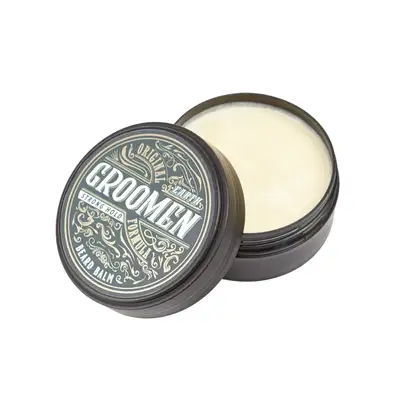 Groomen Earth Strong - Nawilżający balsam do brody o mocnym chwycie 50g