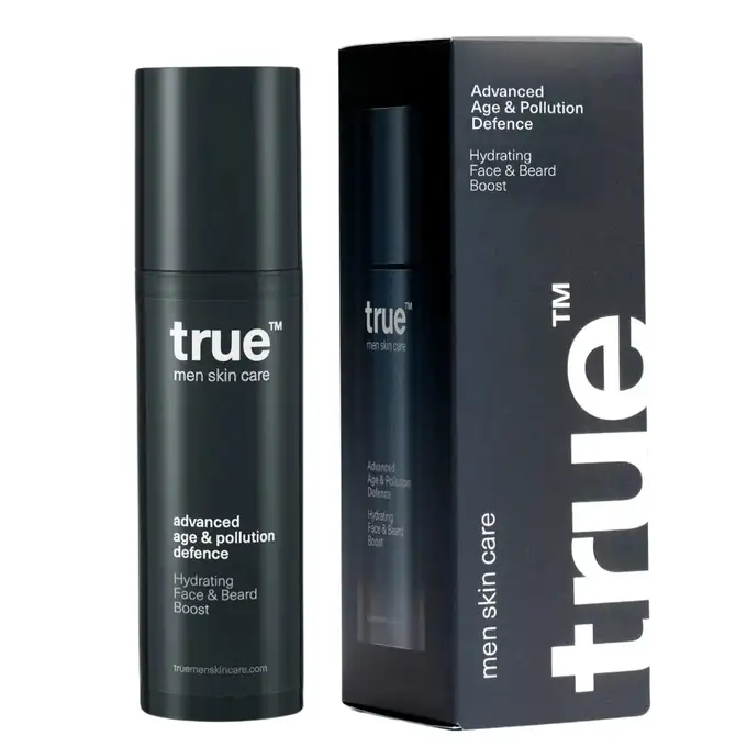 True men skin care - Nawilżający lekki krem do twarzy i zarostu 50ml