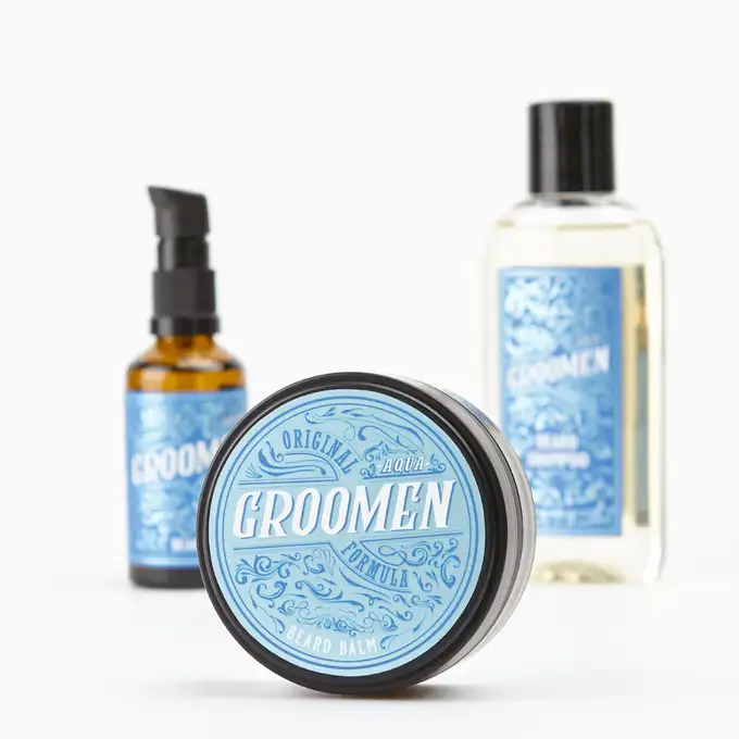 Groomen Aqua - Nawilżający balsam do brody 50g