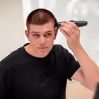 Wahl Self Clip 360 - Bezprzewodowa maszynka do strzyżenia włosów w zestawie z nakładkami 