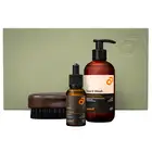 Beviro - Sumava Beard Care Kit - Zestaw do pielęgnacji brody (olejek, szampon oraz szczotka)