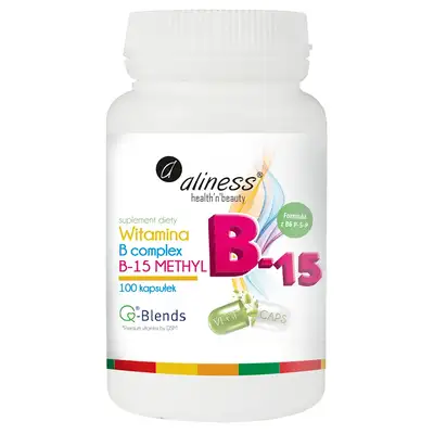 Aliness - Suplement diety - Witamina B15 Methyl x 100 kapsułek