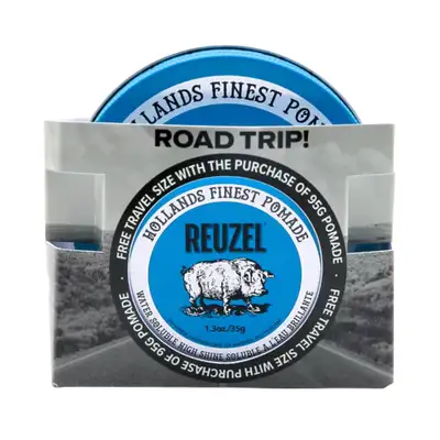 Reuzel Road Trip Blue - Zestaw wodnych pomad do włosów wysoki połysk mocne utrwalenie 95g+35g