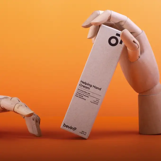 Beviro Helping Hand Cream - Regenerująco-nawilżający krem do rąk 100ml