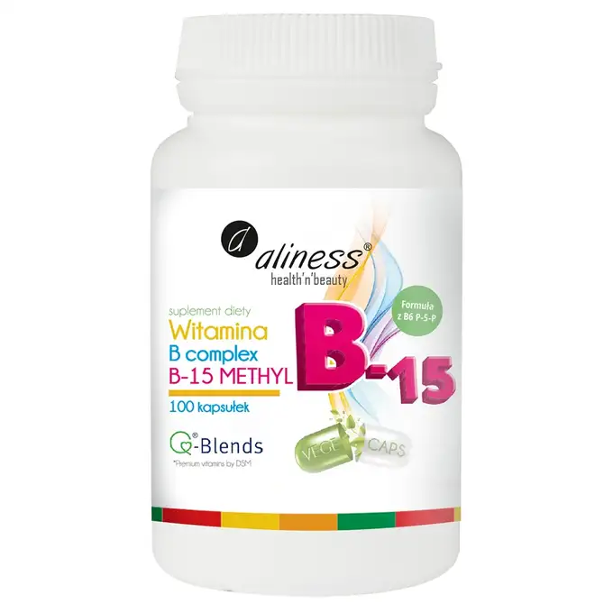 Aliness - Suplement diety - Witamina B15 Methyl x 100 kapsułek