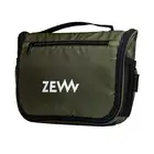 ZEW - Wielozadaniowa kosmetyczka dla mężczyzn w kolorze oliwkowym