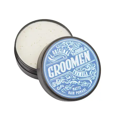 Groomen Aqua - Matowa pomada do włosów o elastycznym chwycie 120g 