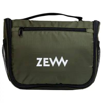 ZEW - Wielozadaniowa kosmetyczka dla mężczyzn w kolorze oliwkowym