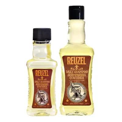 Reuzel Road Trip Daily Shampoo - Zestaw szamponów do codziennej pielęgnacji włosów 350ml+100ml