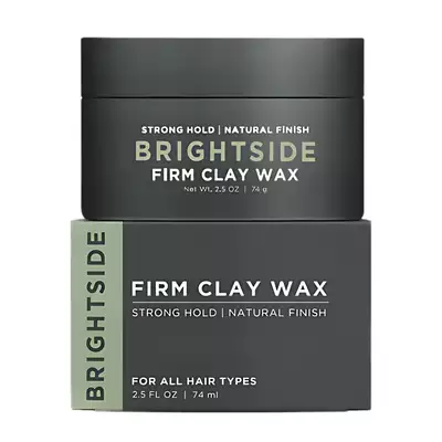 Brightside Firm Clay Wax - Woskowa glinka do włosów o mocnym chwycie 74 ml