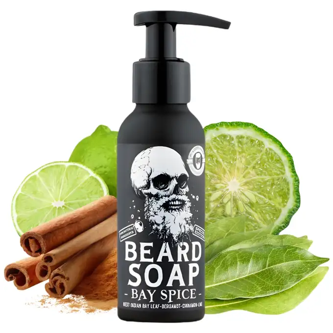 Dr K Soap Bay Spice - Oczyszczający szampon do brody 100ml