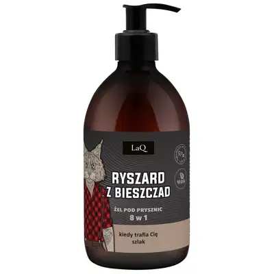 LaQ Ryszard z Bieszczad - Naturalny żel pod prysznic 500ml