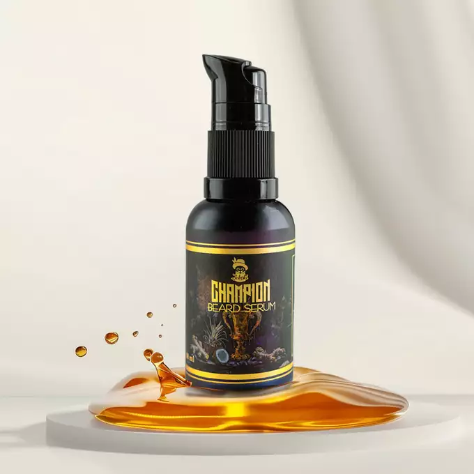 Jobski Cosmetics Champion - Regeneracyjno wzmacniające serum do brody 30ml