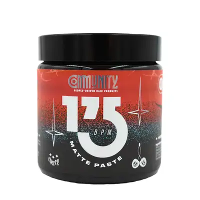 Community Cosmetics - Pasta do stylizacji włosów 175bpm 65g, mocny chwyt i matowy efekt