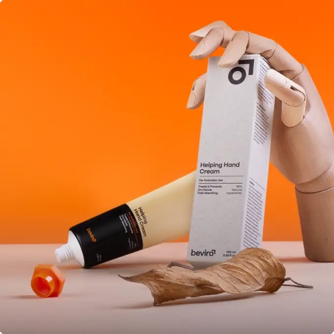 Beviro Helping Hand Cream - Regenerująco-nawilżający krem do rąk 100ml