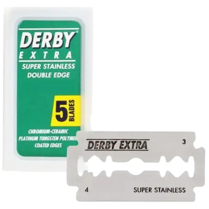 DERBY Extra Double Edge - Żyletki do golenia 5szt 