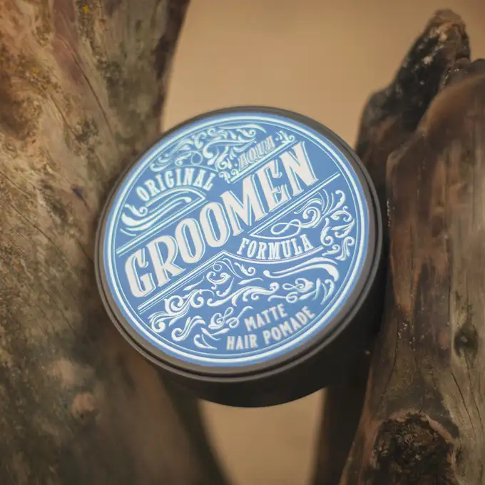 Groomen Aqua - Matowa pomada do włosów o elastycznym chwycie 120g 