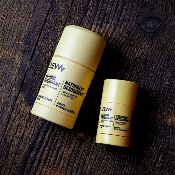 Zew for Men - Męski dezodorant w sztyfcie cyprysik japoński i bergamotka 80g