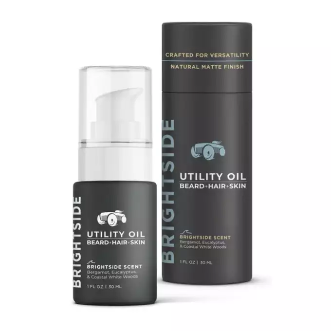 Brightside Utility Oil - Wielofunkcyjny olejek do brody, włosów i skóry 30 ml