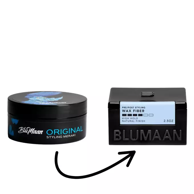 Blumaan Wax Fiber - Wszechstronny wosk do stylizacji włosów 71g