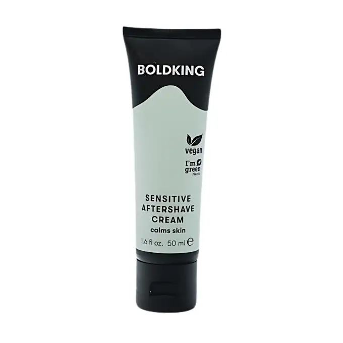 Boldking - Uniwersalny krem po goleniu twarzy, ciała i głowy do skóry wrażliwej 50ml