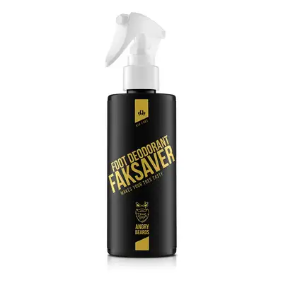 Prezent Na Dzień Ojca - Angry Beards dezodorant do stóp, dezodorant do obuwia oraz Barber Pro złuszczające skarpety do stóp 