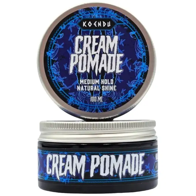 Koendu Cream Pomade - Kremowa pomada do włosów o średnim chwycie i naturalnym wykończeniu 100ml