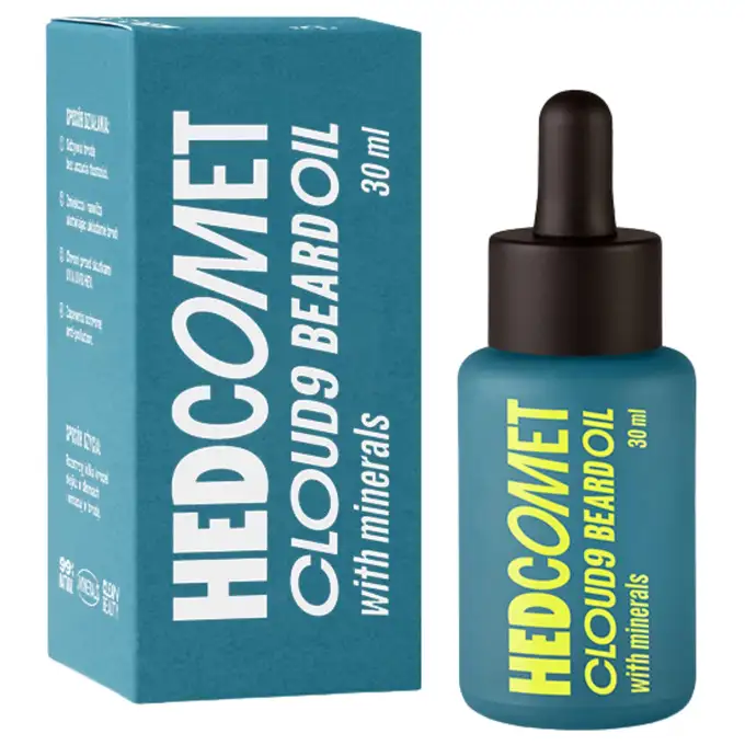 HEDCOMET Cloud9 Beard Oil - Kondycjonujący olejek do brody z minerałami 30ml