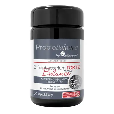 ProbioBALANCE - Bifidobacterium Balance Forte NO FOSS - Probiotyk wspierający zdrowie jelit 60 kapsułek