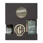 Groomen Earth - Zestaw do pielęgnacji brody balsam, olejek i szampon