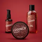 Groomen Fire Strong - Nawilżający balsam do brody o mocnym chwycie 50g