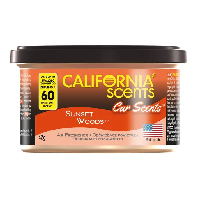 California Scents puszka zapachowa do auta Sunset Woods