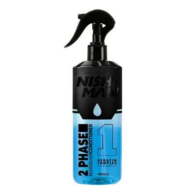 Nishman Phase Beard and Hair - Odżywka dwufazowa do włosów i brody 400ml
