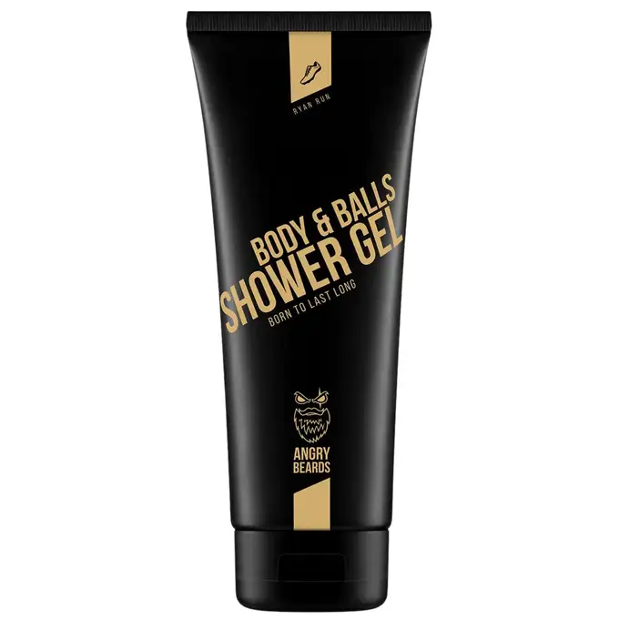 Angry Beards Ryan Run - Żel pod prysznic do ciała i jajek 230ml