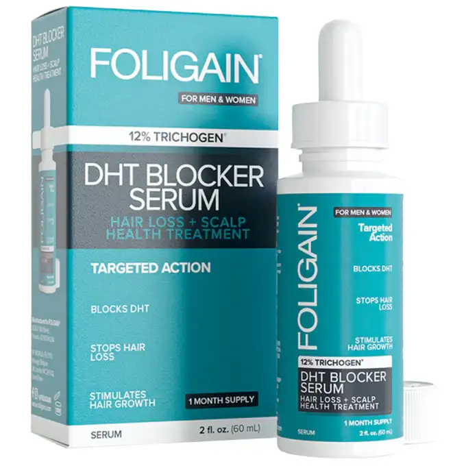 Foligain - Serum blokujące DHT wspiera odrastanie włosów z 12% Trichogenem 59ml