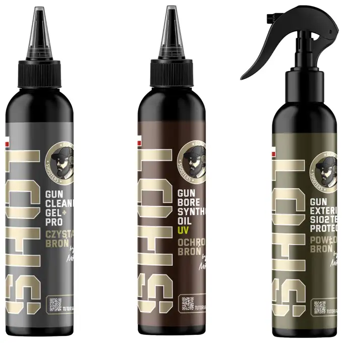 SWAG GUN Zestaw Cleaner + Oil UV + SiO₂ Protect