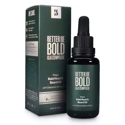 Better be bold Magic Oil - Olejek do brody i głowy ogolonej na łyso 30ml