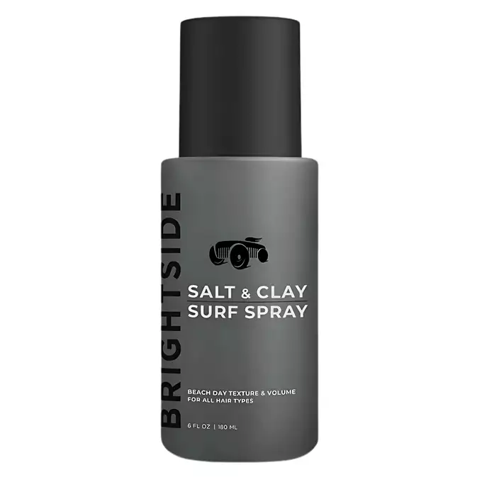 Brightside Salt &amp; Clay Surf Spray - Sól morska do włosów z dodatkiem glinki w sprayu 180 ml