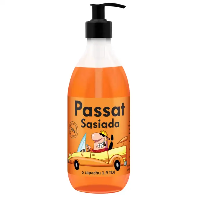 LaQ Shots! Passat Sąsiada - Naturalny żel pod prysznic o zapachu 1.9 TDI 500ml