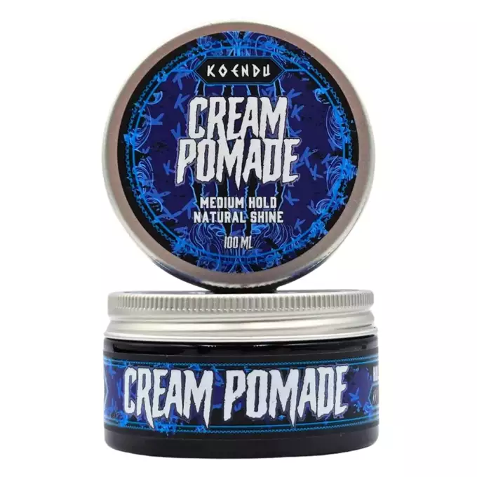 Koendu Cream Pomade - Kremowa pomada do włosów o średnim chwycie i naturalnym wykończeniu 100ml