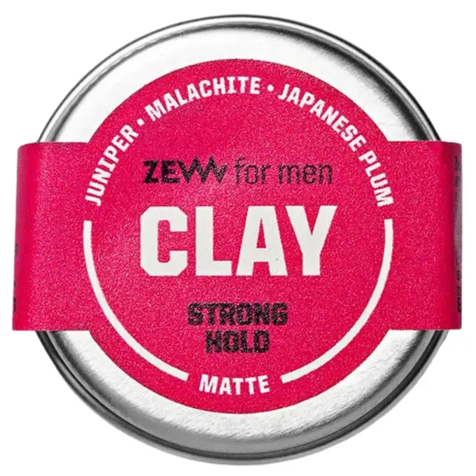ZEW Glinka do włosów o mocnym chwycie i matowym efekcie - zapach śliwki japońskiej 15ml
