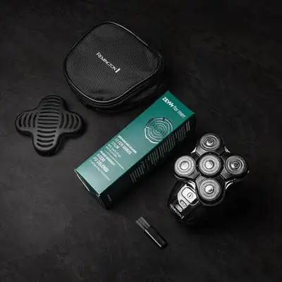 ZEW x Remington - Zestaw golarka do głowy Remington RX5 Ultimate Series i krem po goleniu