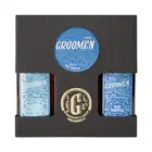Groomen Aqua - Zestaw do pielęgnacji ciała i włosów żel pod prysznic, szampon, matowa pomada do włosów